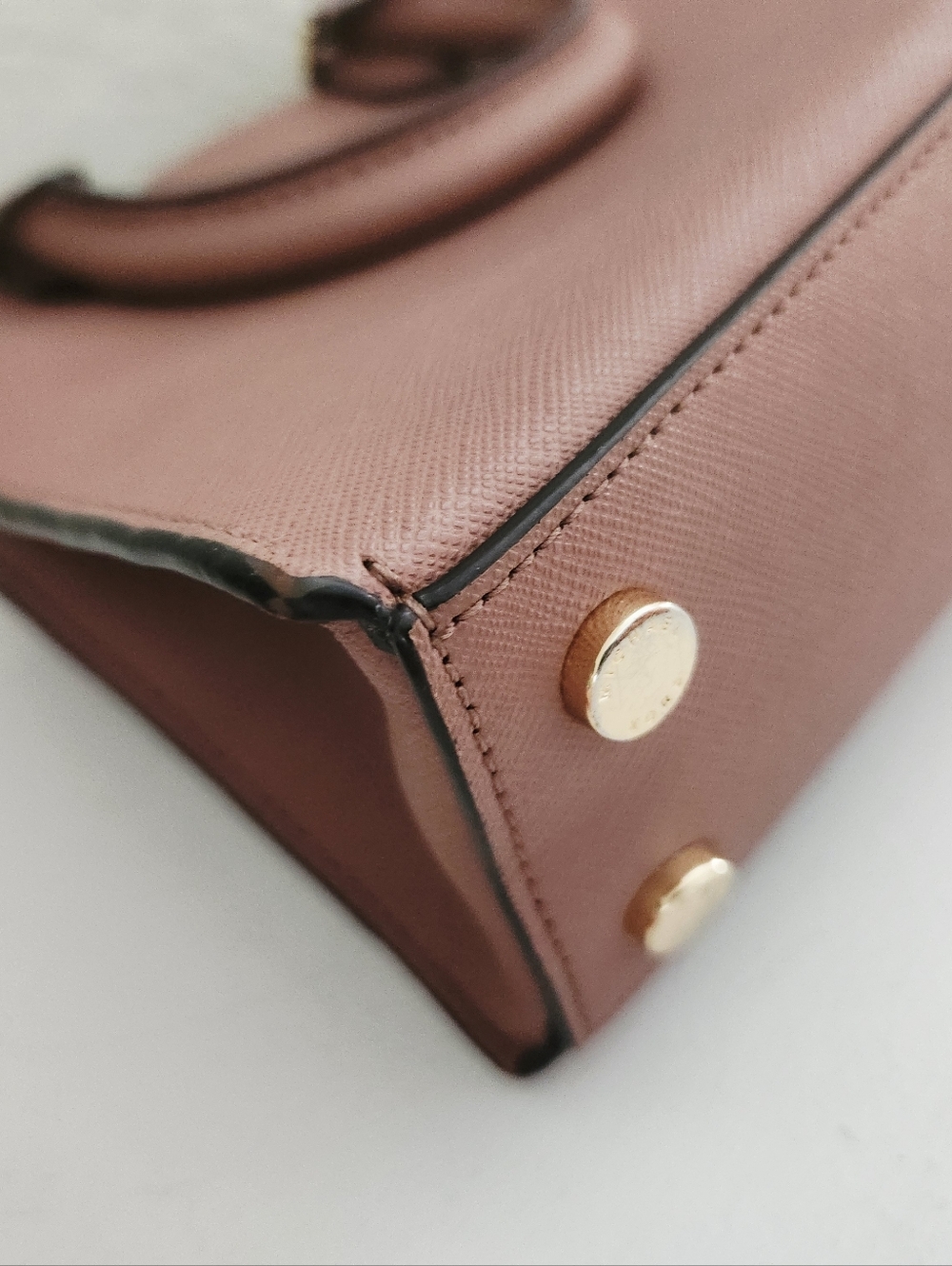 Euc Michael Kors Dusty Rose Crossbody Bag Purse Satchel - Picture 11 of 12